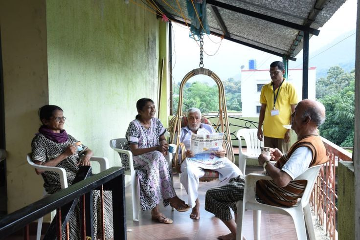 Activities at Old Age Home Hyderabad
